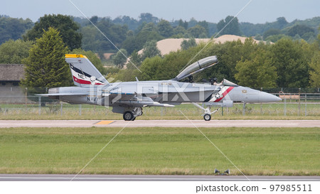US Navy F/A-18F Super Hornet taxiing 97985511