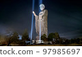 Fantastic illumination of Ushiku Daibutsu 97985697