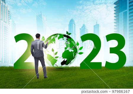 Year of 2023 in ecological concept Year of 2023 in ecological concept 97986167