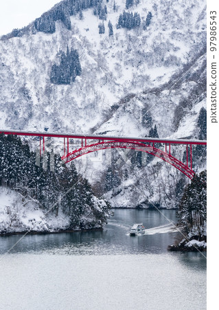 Shogawa Gorge (Winter) 97986543