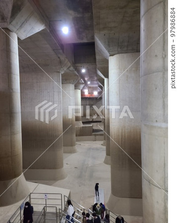 Underground Temple of the Metropolitan Area Outer Underground Discharge Channel Underground Temple of the Metropolitan Area Outer Underground Discharge Channel 97986884