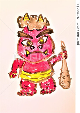 It's Setsubun. Let's do "demons are outside fortune inside" Mamemaki. 97988314