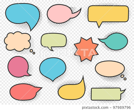 Speech Bubbles 97989796