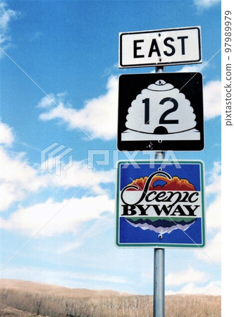Utah State Route 12 sign 97989979