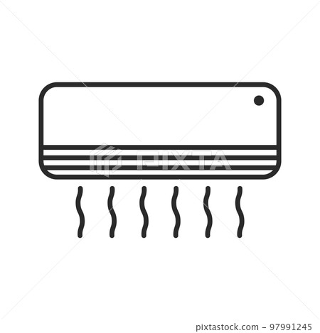 Air conditioner logo icon 97991245