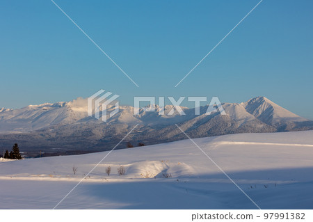 Tokachidake Federation in winter 97991382