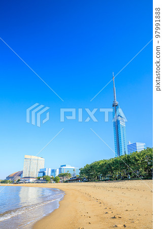 福岡縣福岡市百道濱福岡市秋季街景 97991888