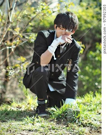 Chuunibyou can sense the enemy's presence 97992303