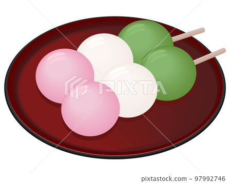 花見餃子日式點心 97992746