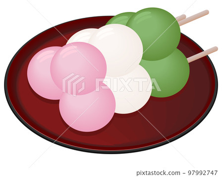 花見餃子日式點心 97992747