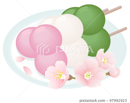 花見餃子日式點心 97992923