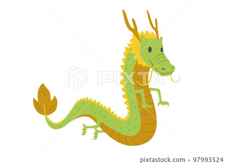 cute dragon illustration 97993524