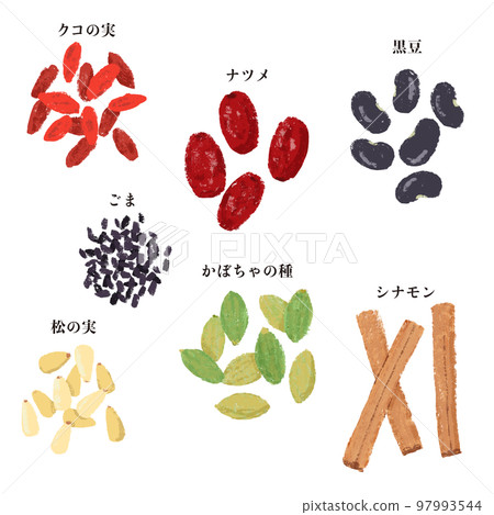 似乎對身體有益的藥用成分套裝 97993544