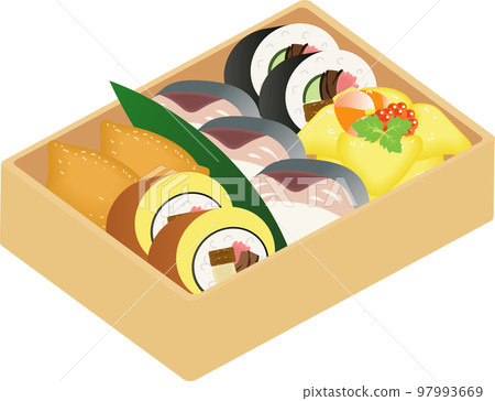 Sukeroku sushi box 97993669