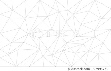 Abstract gray line triangle polygon on white background vector Abstract gray line triangle polygon on white background vector 97993749