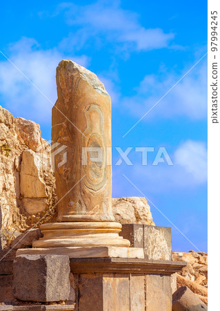 Roman column of Umm Qais, Jordan 97994245