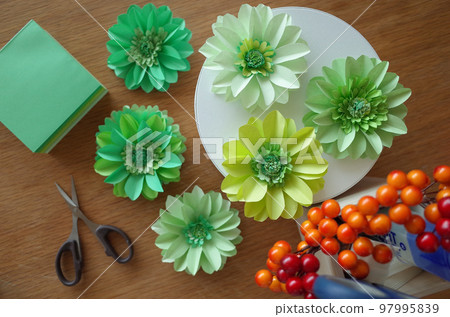 paper flower production paper flower production 97995839