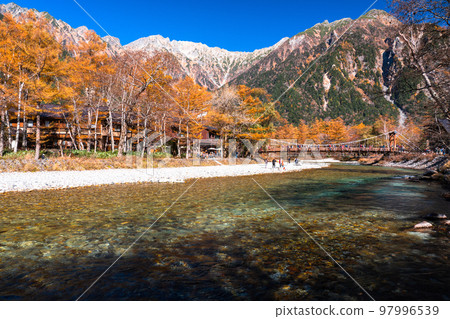 《Nagano Prefecture》 Autumn Kamikochi, the peak of autumn colors 《Nagano Prefecture》 Autumn Kamikochi, the peak of autumn colors 97996539