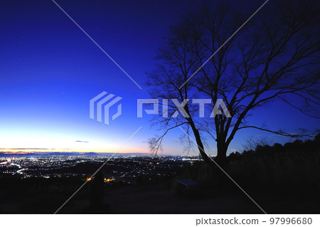 Night view of Utsunomiya from Takiyama / Utsunomiya City, Tochigi Prefecture Night view of Utsunomiya from Takiyama / Utsunomiya City, Tochigi Prefecture 97996680