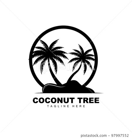 Coconut Tree Logo, Ocean Tree Vector, Design For Templates, Product Branding, Beach Tourism Object Logo Coconut Tree Logo, Ocean Tree Vector, Design For Templates, Product Branding, Beach Tourism Object Logo 97997552