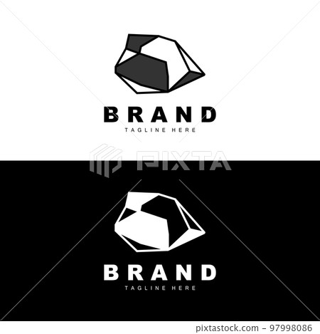 Stone Logo, Gem Line Stone Design, Diamond, Crystal, Simple Elegant, Product Brand Vector, Natural Stone Icon Stone Logo, Gem Line Stone Design, Diamond, Crystal, Simple Elegant, Product Brand Vector, Natural Stone Icon 97998086