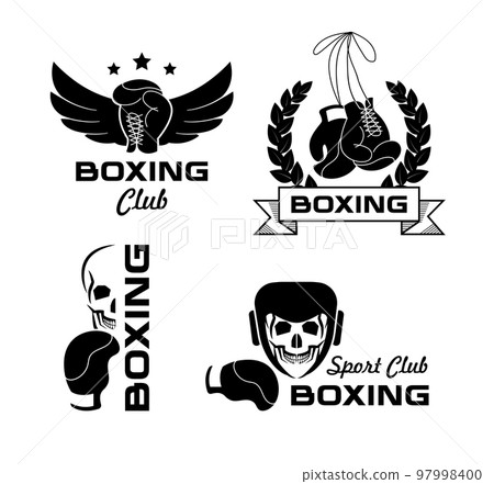 boxing champion silhouette