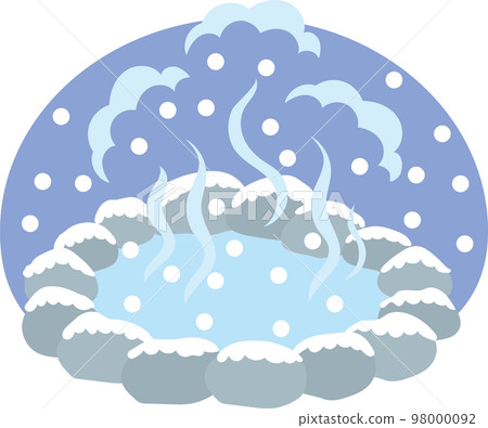 Hot spring_Open-air bath_Yukimi bath 98000092