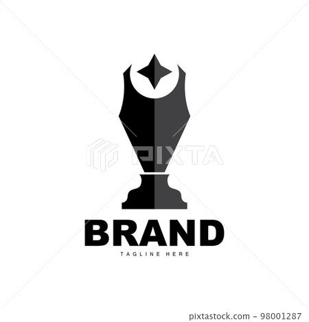 Trophy Logo Design, Award Winner Championship Trophy Vector, Success Brand Trophy Logo Design, Award Winner Championship Trophy Vector, Success Brand 98001287