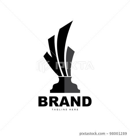 Trophy Logo Design, Award Winner Championship Trophy Vector, Success Brand Trophy Logo Design, Award Winner Championship Trophy Vector, Success Brand 98001289