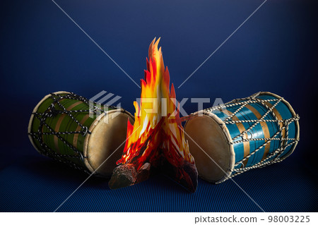 Happy Lohri festival of Punjab India, Lohri celebration background. Happy Lohri festival of Punjab India, Lohri celebration background. 98003225