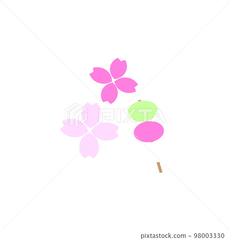 cherry blossoms and dumplings 98003330