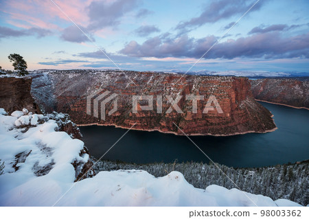 Winter in Flaming Gorge Winter in Flaming Gorge 98003362