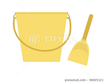 shovel clipart flat