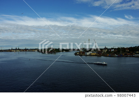 北歐風情濃郁的斯德哥爾摩海港風光 北歐風情濃郁的斯德哥爾摩海港風光 98007443