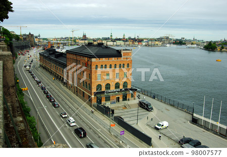 Stockholm's harbor scenery rich in Nordic atmosphere 98007577