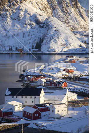 beautiful norwegian landscape 98008106