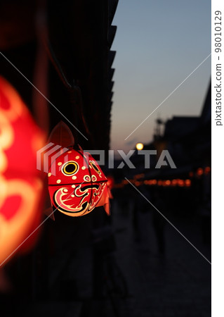 白牆金魚燈柳井市街景！山口縣旅遊 夏天的回憶！ 』 98010129