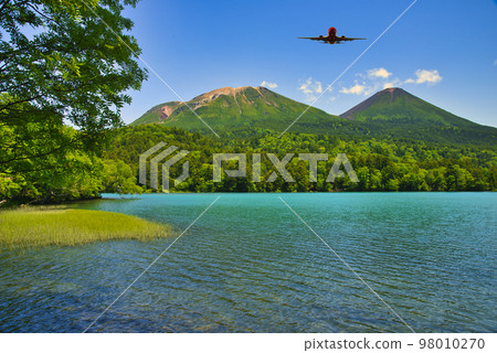 Beautiful scenery of Onneto in Akan National Park 98010270