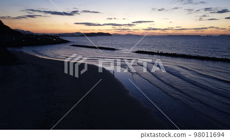 下關市 Ayaragi 海灘夜景 下關市 Ayaragi 海灘夜景 98011694