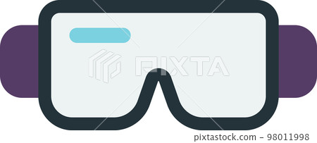 safety glasses illustration in minimal style safety glasses illustration in minimal style 98011998