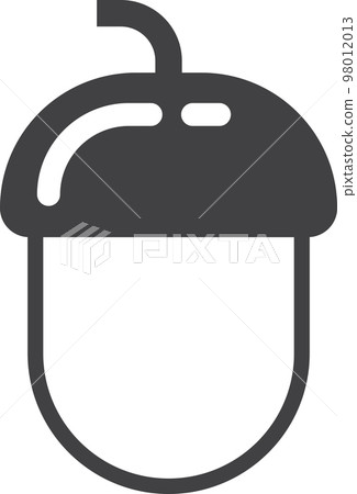 acorn illustration in minimal style 98012013