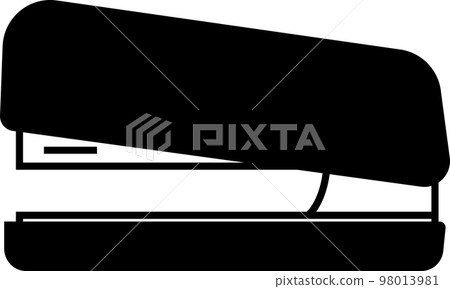 Simple illustration icon of stapler Simple illustration icon of stapler 98013981