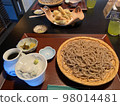 I ate zaru soba and tempura 98014481