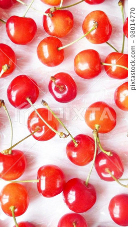 Smartphone wallpaper Cherries placed randomly Smartphone wallpaper Cherries placed randomly 98014770