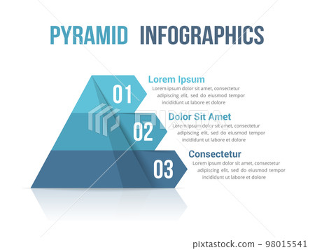 Pyramid Infographics Pyramid Infographics 98015541