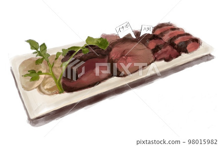 餐廳牛肉烤肉（aitchbone 和裙子牛排） 98015982