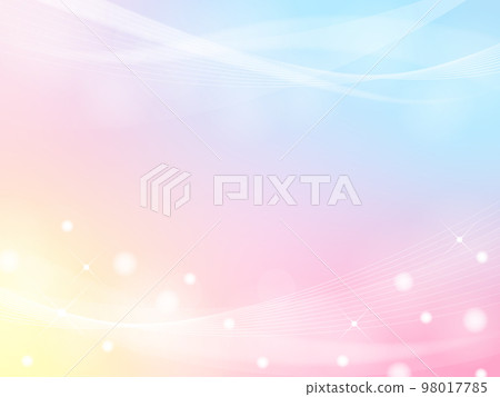 Colorful, glittering curves, waves background Colorful, glittering curves, waves background 98017785
