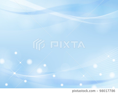 Blue glittery curve, clean wave background 98017786
