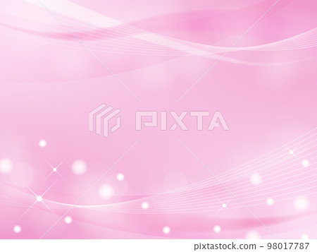 Pink glittery curve, wave background Pink glittery curve, wave background 98017787