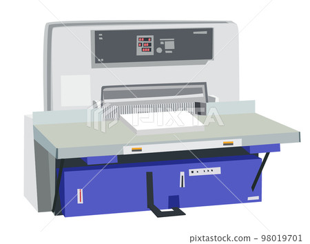 Illustration of a cutting machine 98019701